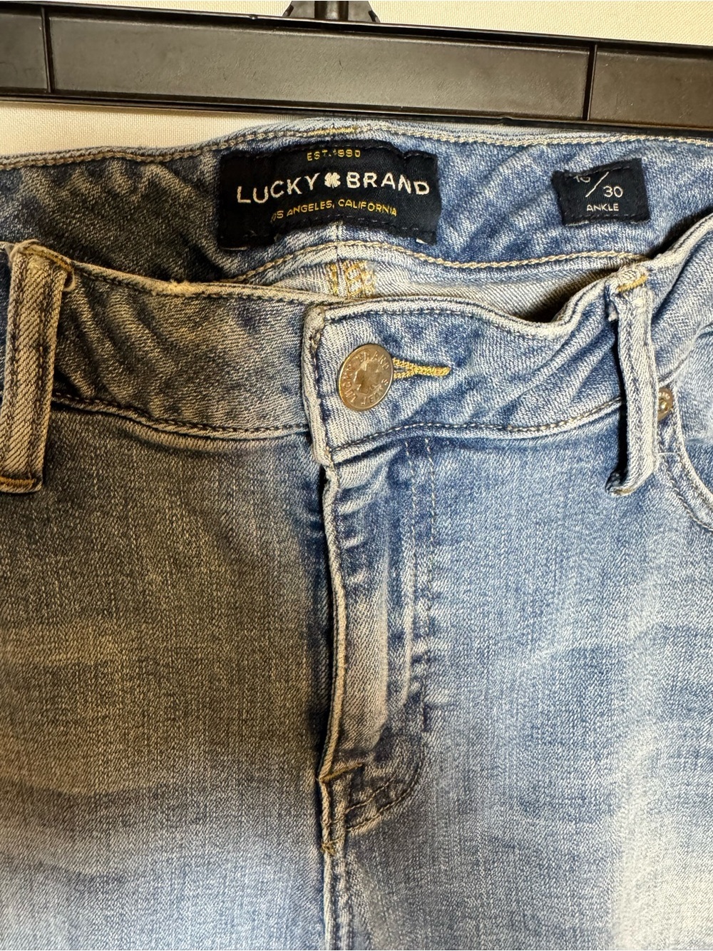 Lucky Brand Lolita Skinny Ankle jeans 10 - Picture 2 of 6